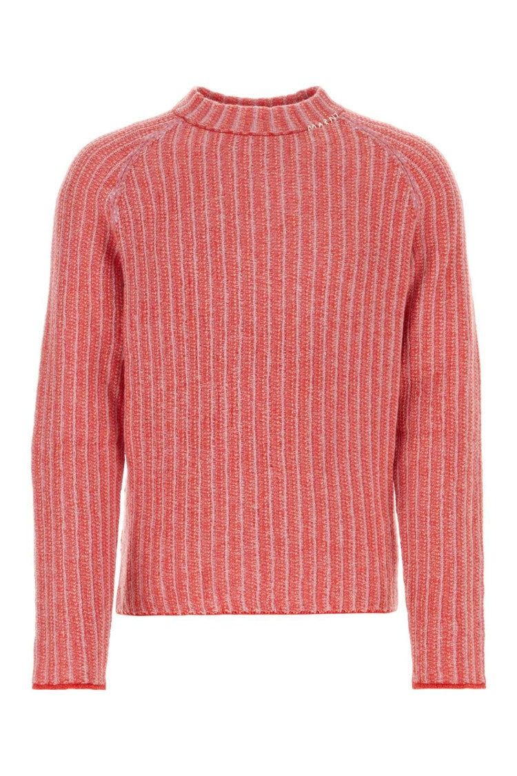Marni Embroidered Wool Blend Sweater
