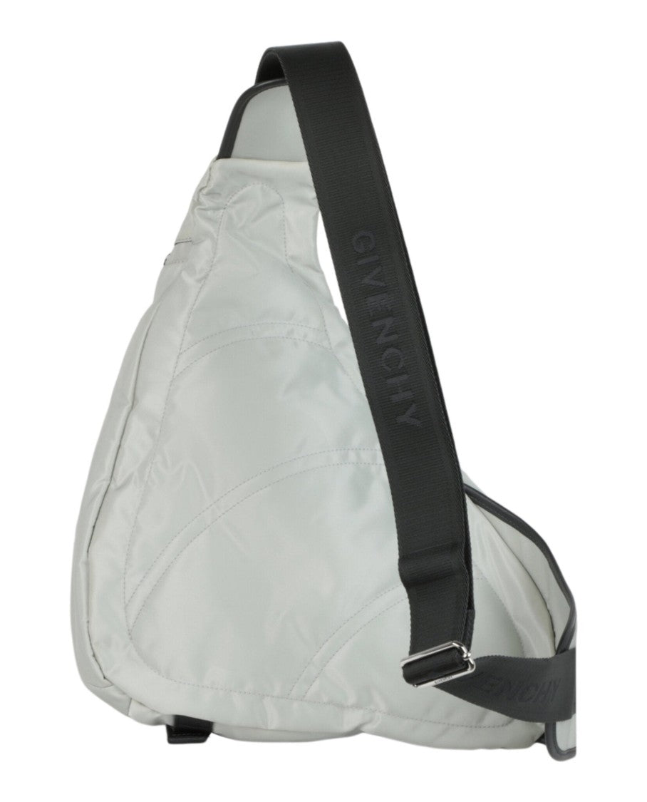 Givenchy Medium G-Zip Triangle Bag In Nylon