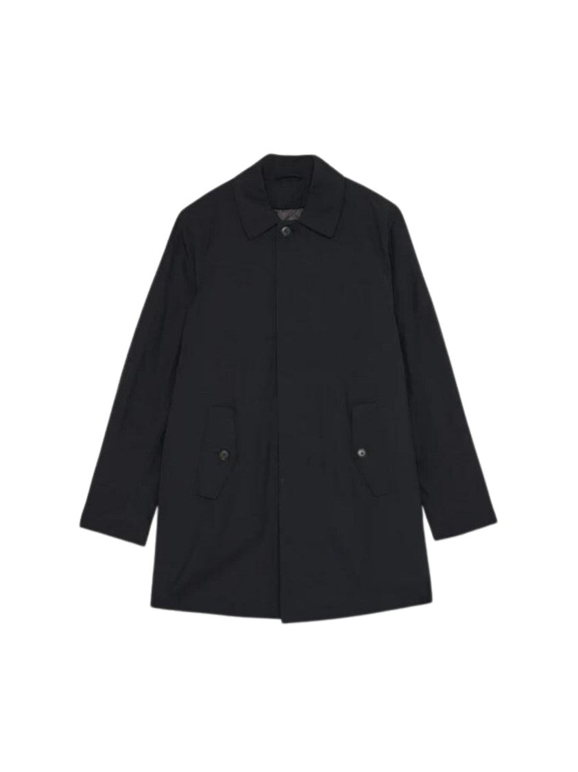Baracuta Blue Shirt-Style Collar Jacket