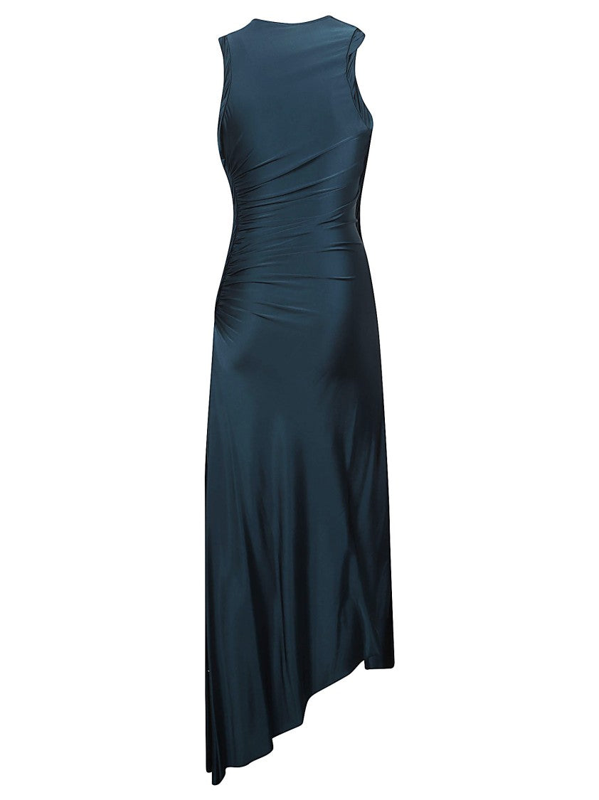 Victoria Beckham Sleeveless Twist Detail Dress