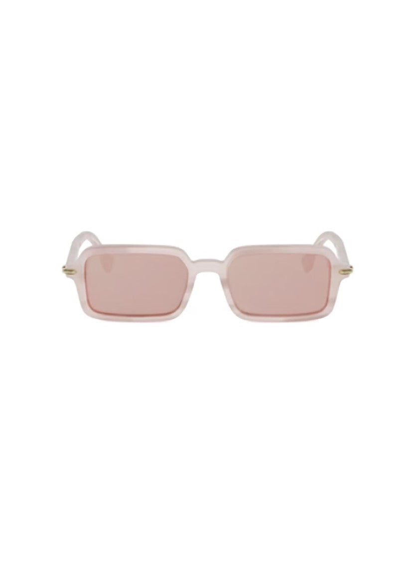 Fendi Pink Fe40174i Translucent Gold Sunglasses