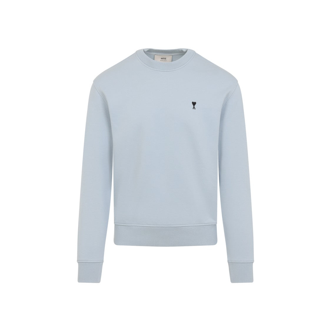 Ami Classic Crew Neck Cotton Sweatshirt