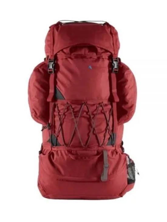 Klattermusen Structured Red Klattermusen Backpack With Multiple Compartments