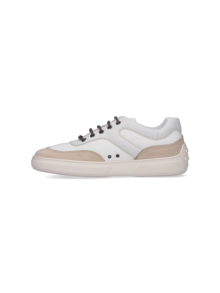 Tod's Nubuck Sneakers – White
