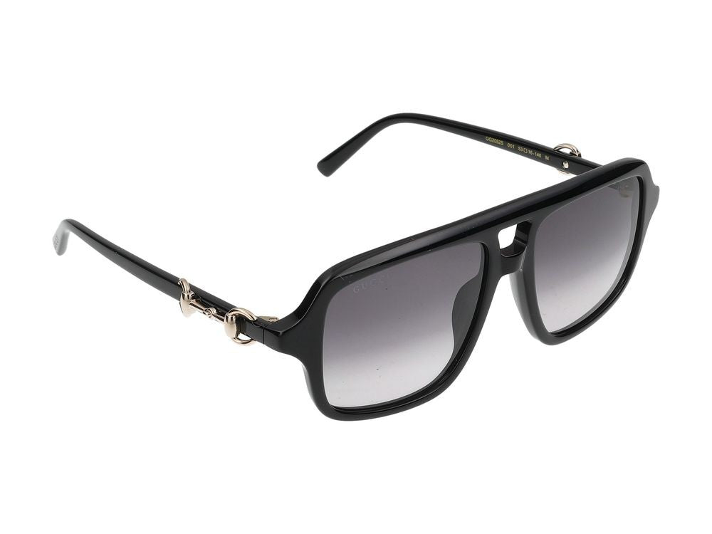 Gucci Sunglasses Gg2052s 001 Black Black Grey 53/16/140