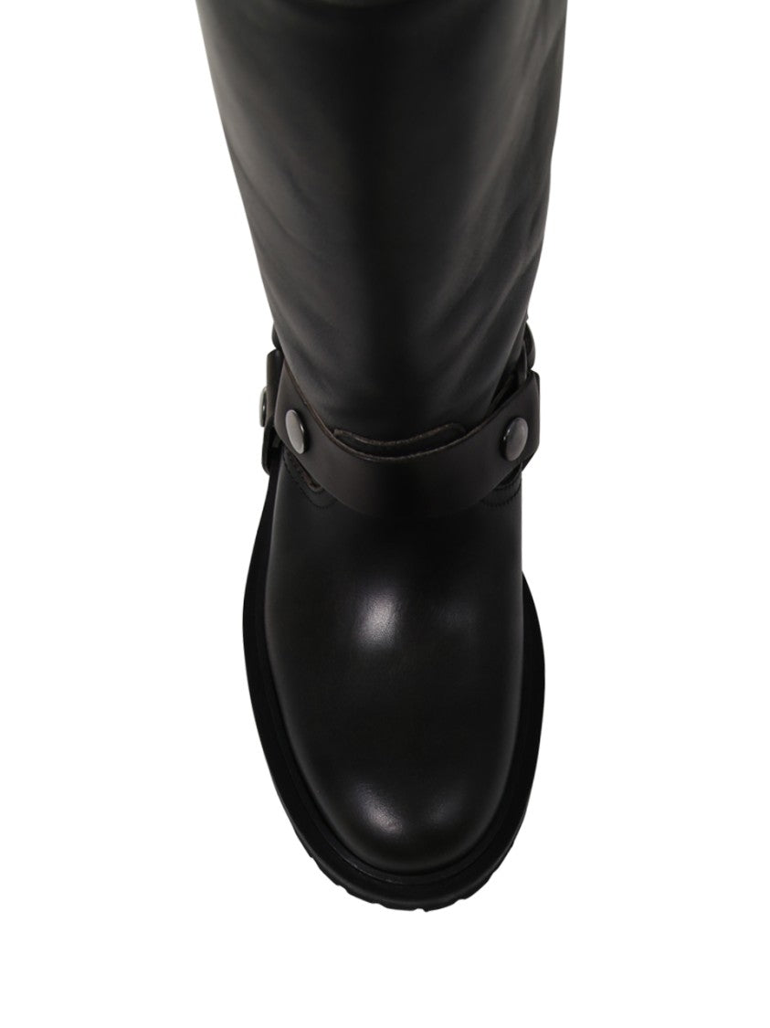 Golden Goose Kurt Distressed Bull Leather Upper With Strap