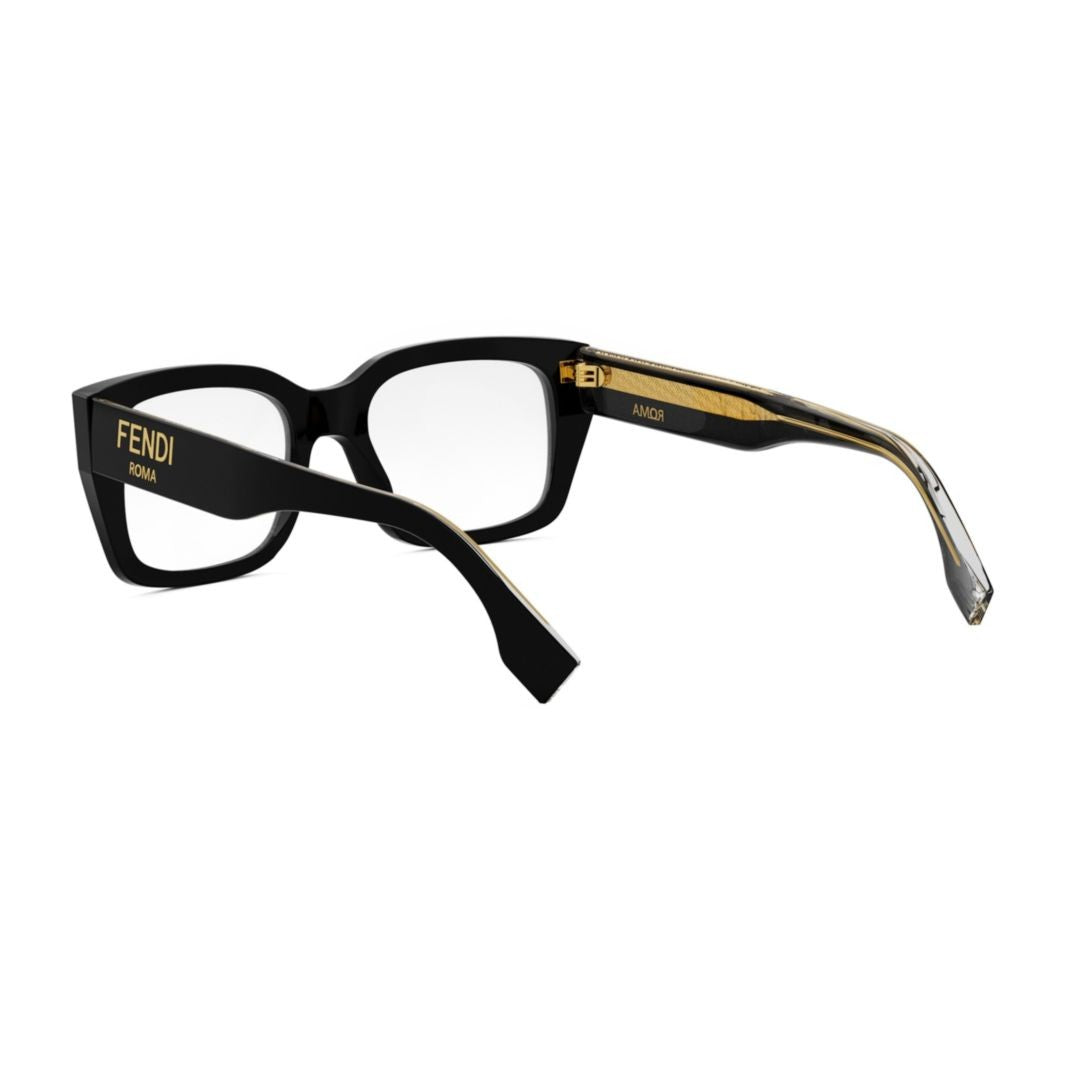 Fendi Fe50094i Rectangular Frame Eyeglasses