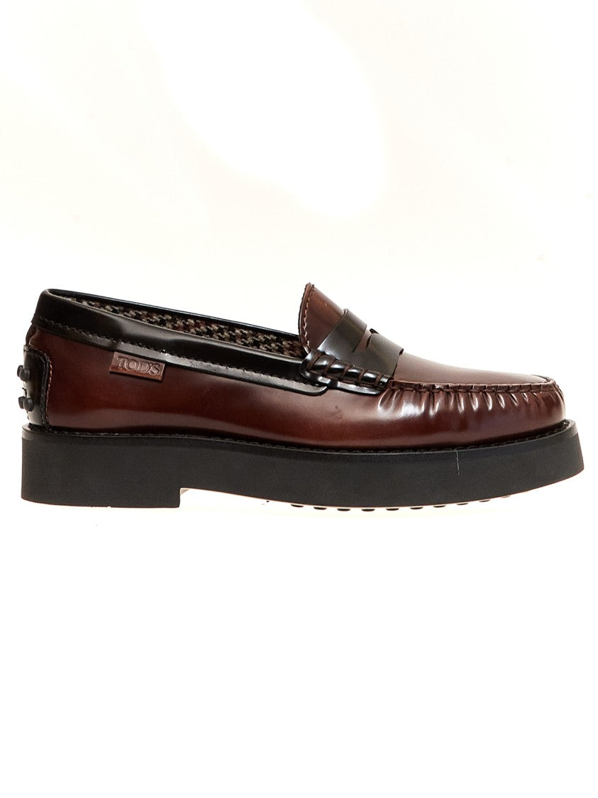 Tod's Extralight Brushed Leather Moccasin
