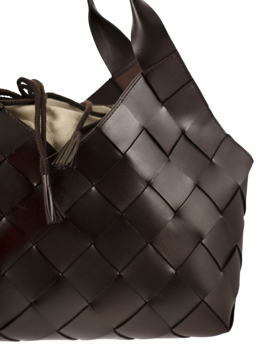 Dragon Castello - Braided Leather Bag