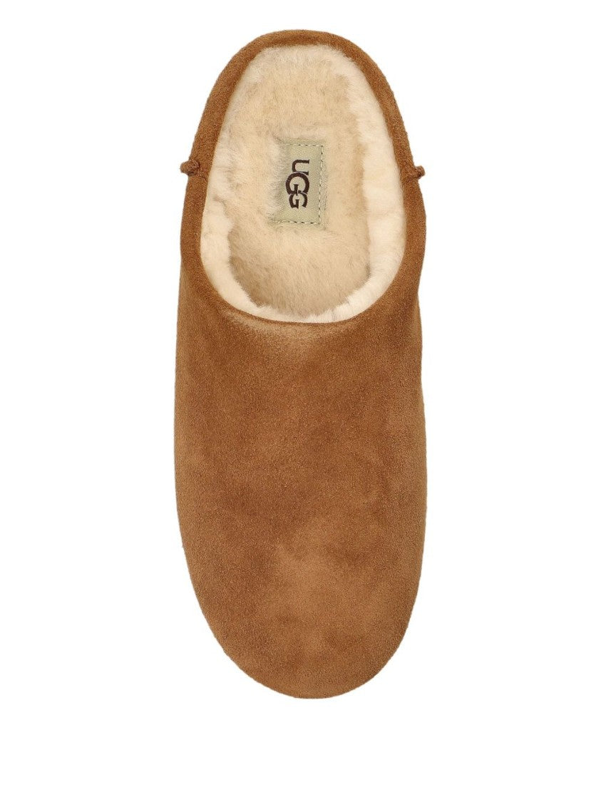 Ugg Slip-On Sandals With Shearling Lining
