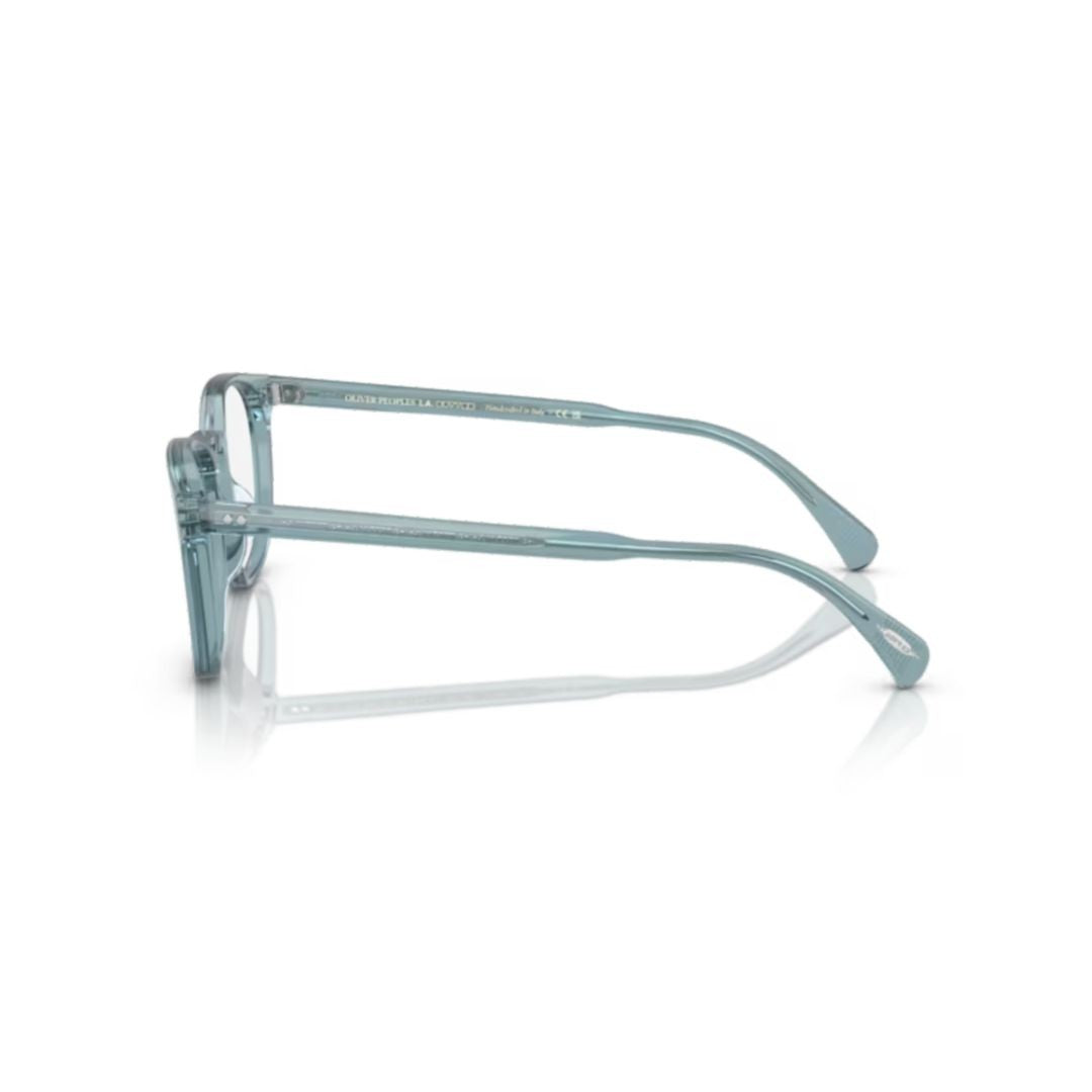 Oliver Peoples 0Ov5298u Translucent Light Blue Acetate Eyeglasses With Keyhole Bridge
