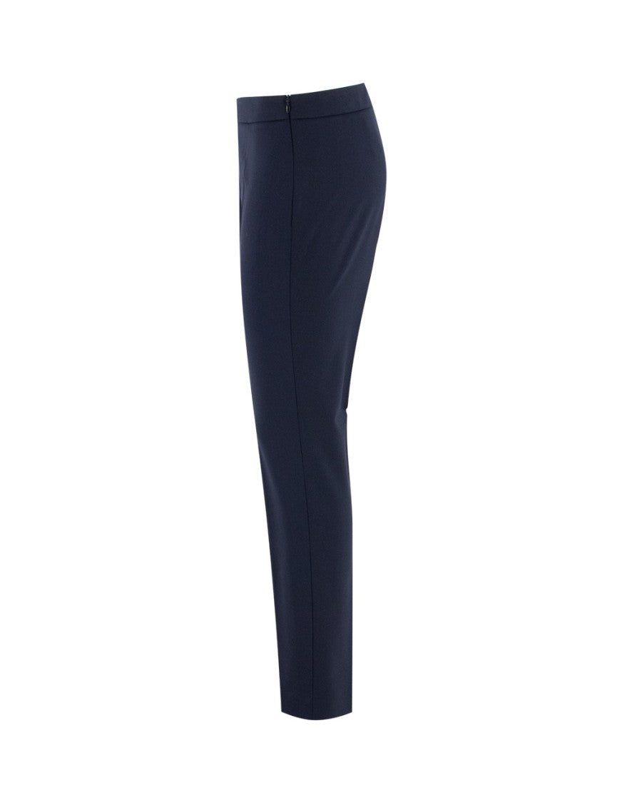 Fabiana Filippi Midnight Blue Skinny Fit Trousers