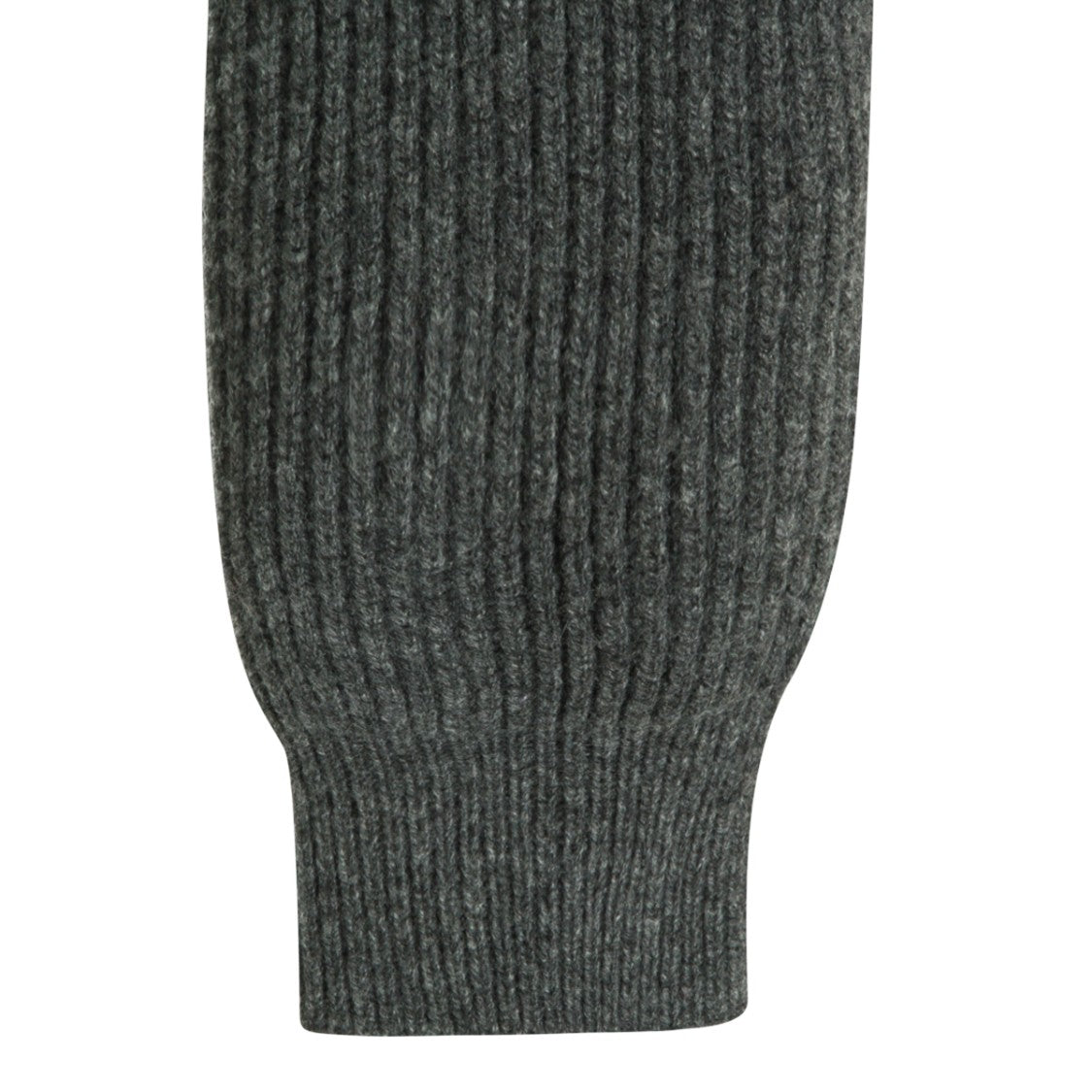 Marni Textured Wool Knit Sweater With V-Neckline And Ribbed Accents