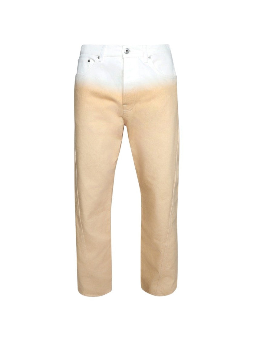 Lanvin Twisted Pants With A Gradient Effect