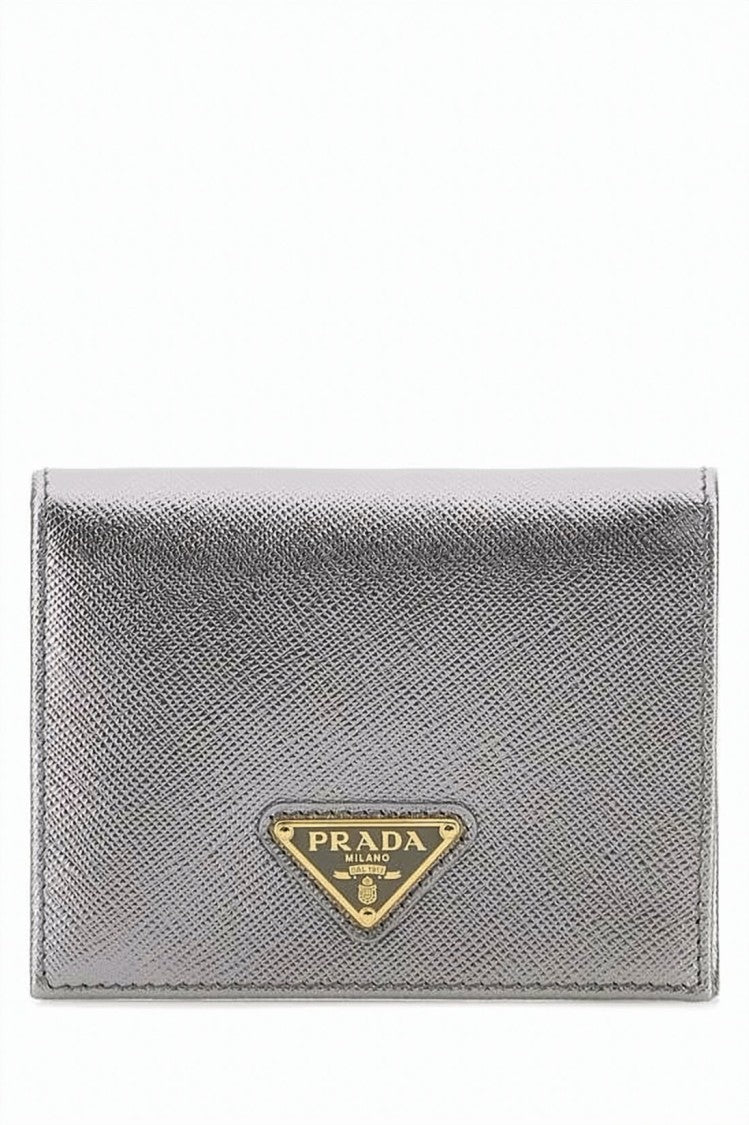 Prada Textured Saffiano Leather Wallet