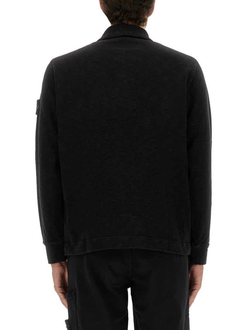 Stone Island Cotton Vanisé Polo Shirt