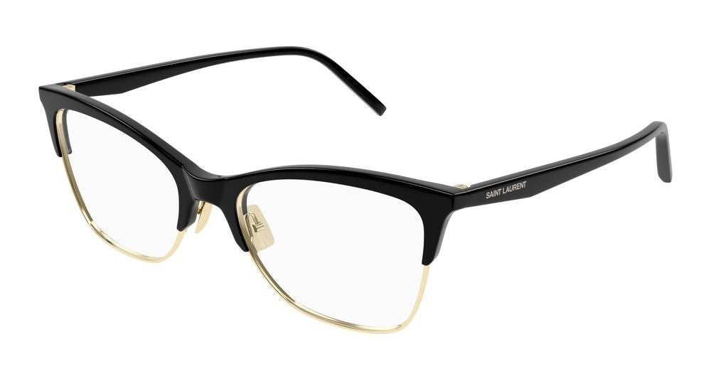 Saint Laurent Black Sl 769 Cat-Eye Eyeglasses