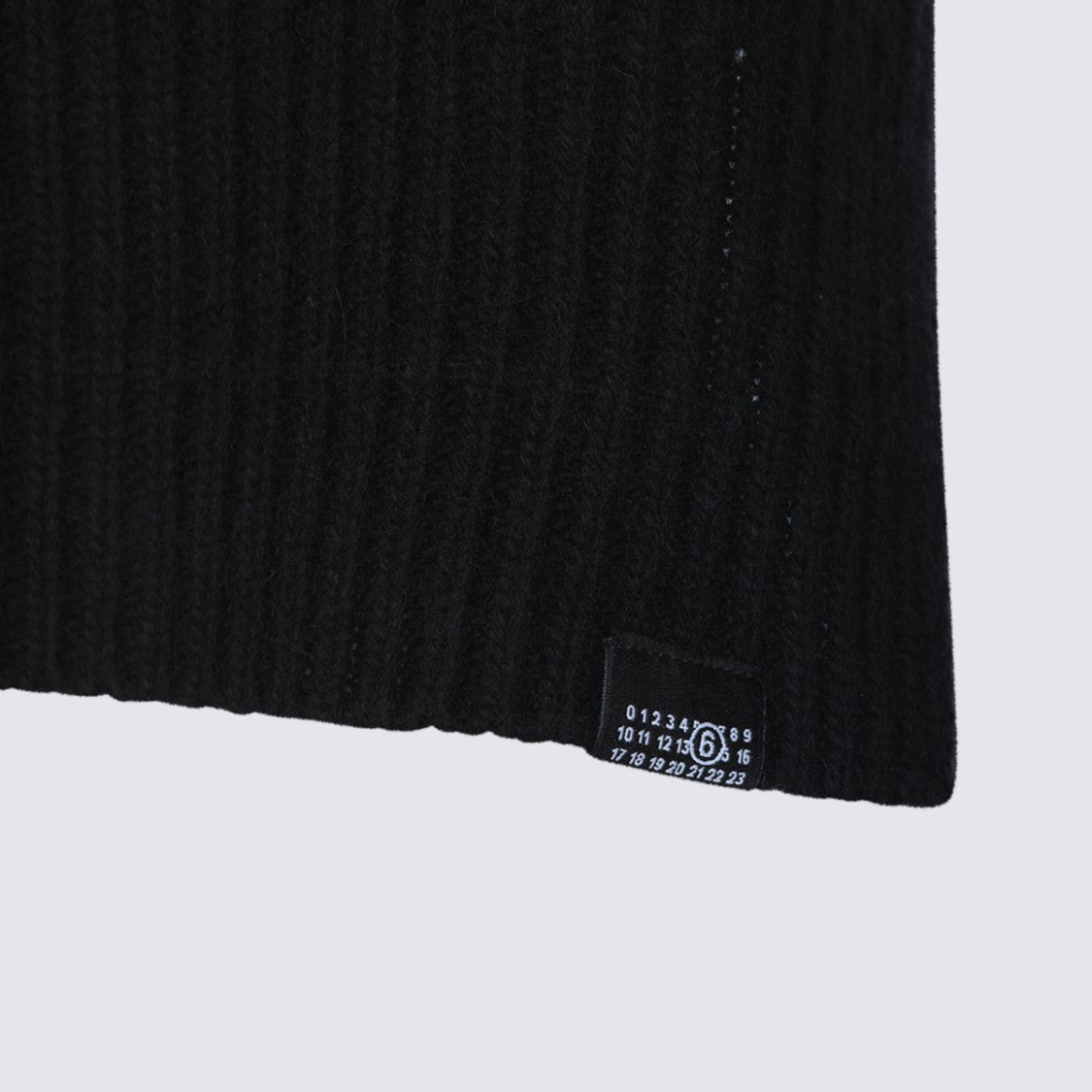 Mm6 By Maison Margiela Sleeveless Knitted Turtleneck With Boxy Fit And Front Zipper