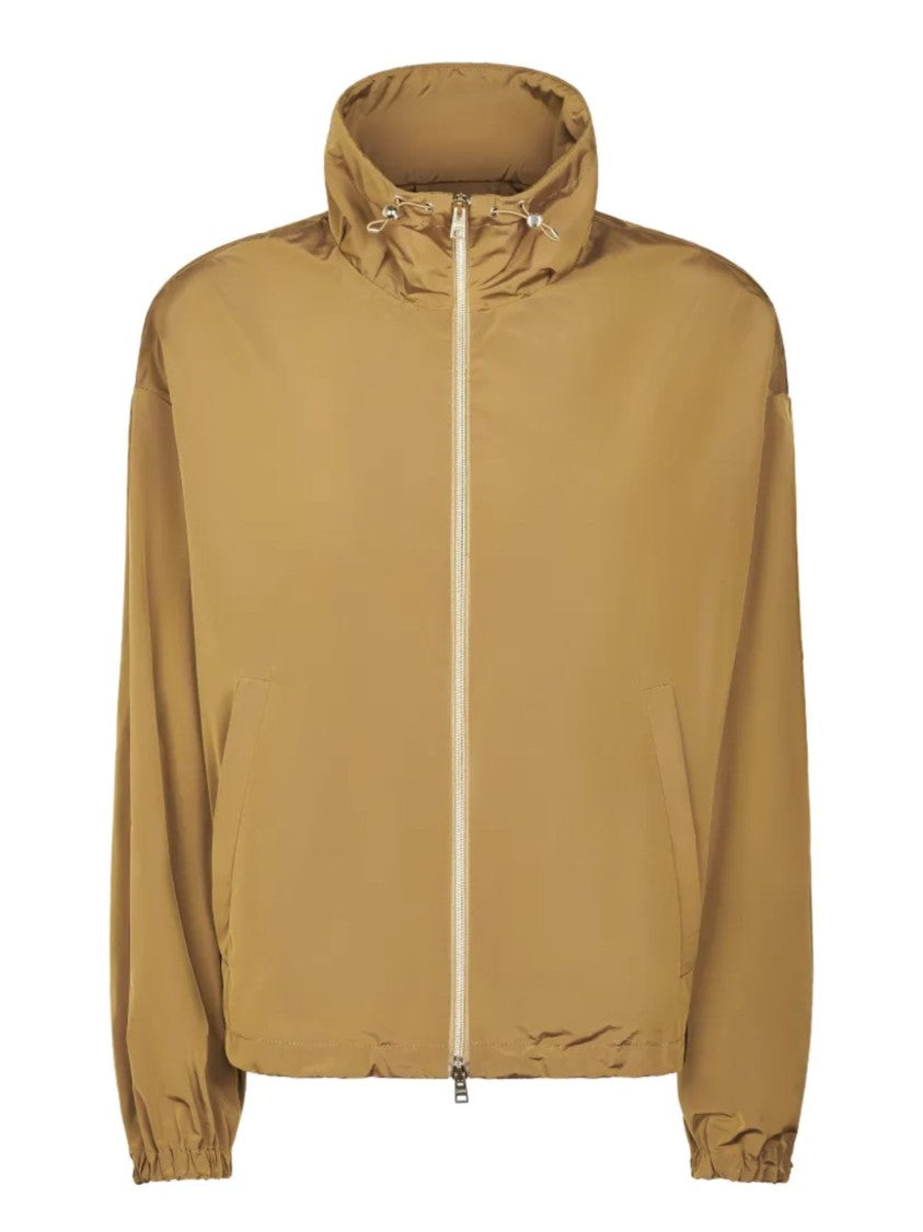 Herno Brown New Techno Taffeta Jacket