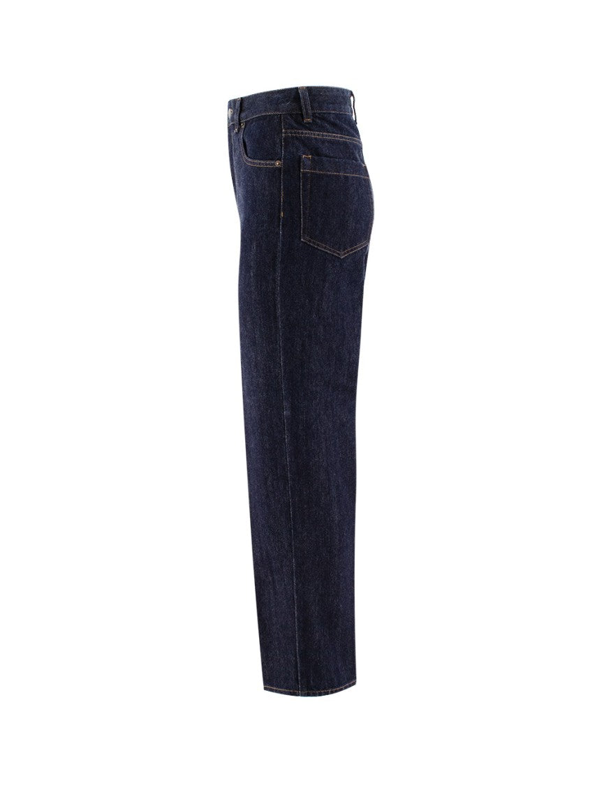 Loro Piana Dark Blue Wash Jeans