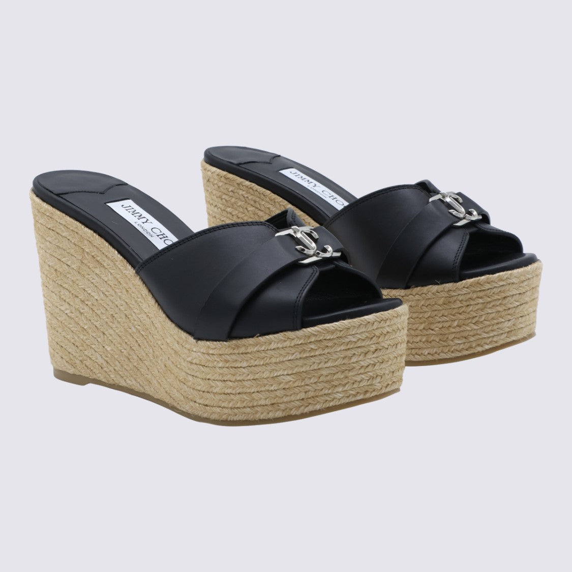 Jimmy Choo Open-Toe Wedge Platform Sandals