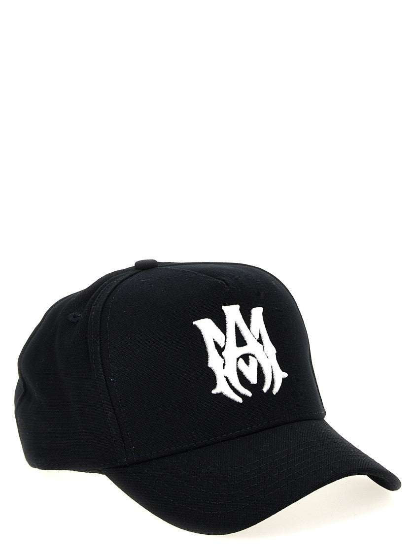 Amiri Canvas Cap With Structured Six-Panel Design