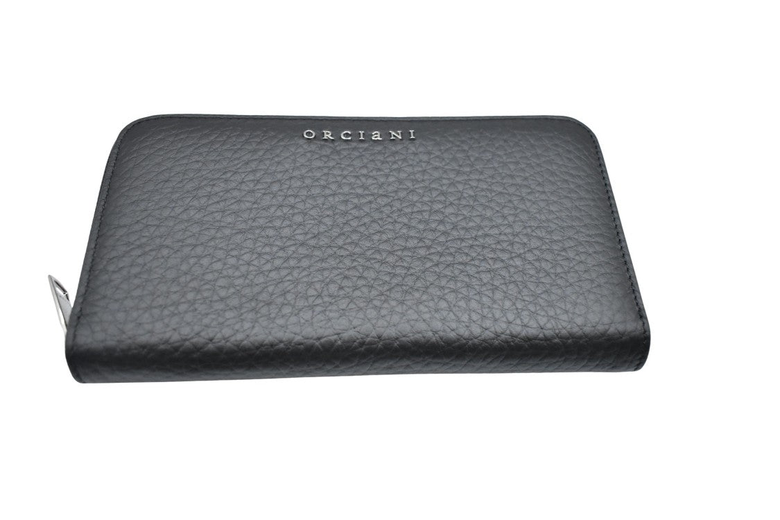 Orciani Textured Zip-Around Wallet