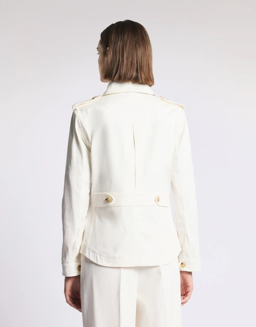 Fay Shirt Jacket With Distinctive Hook Closure