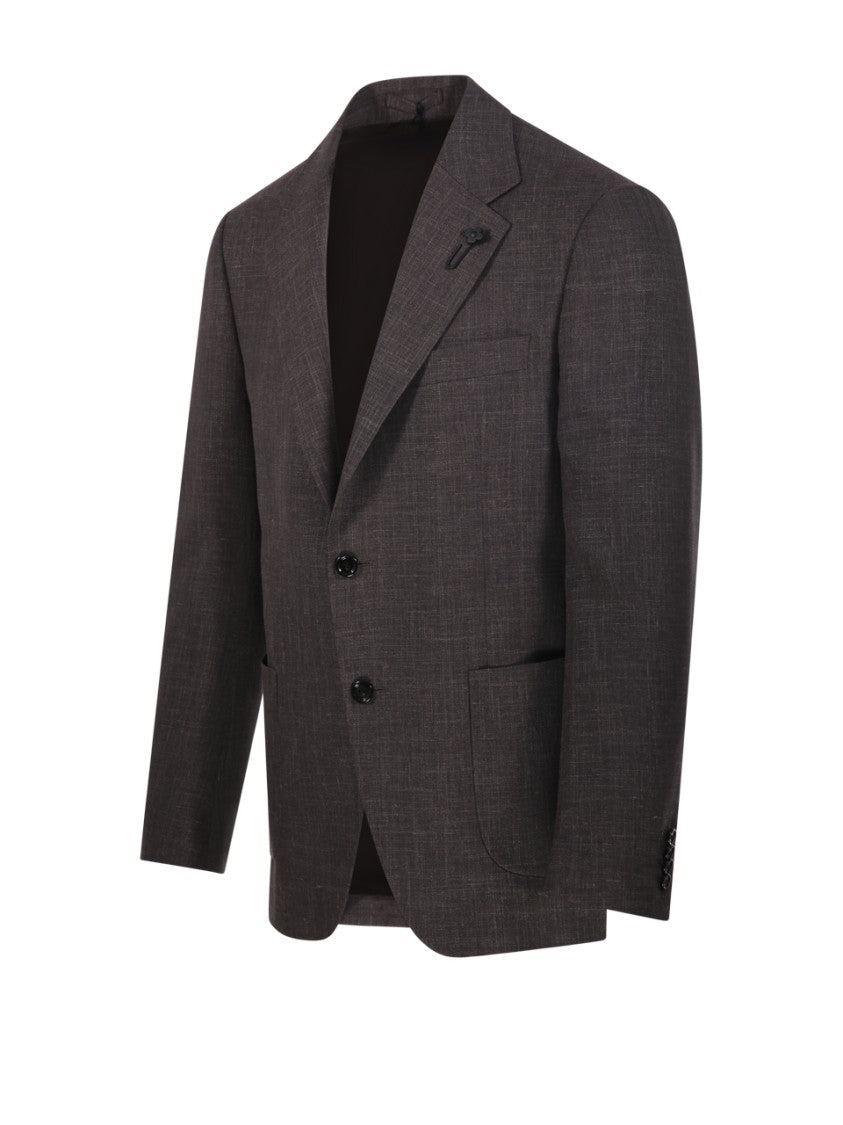 Lardini Tailored Brown Blazer
