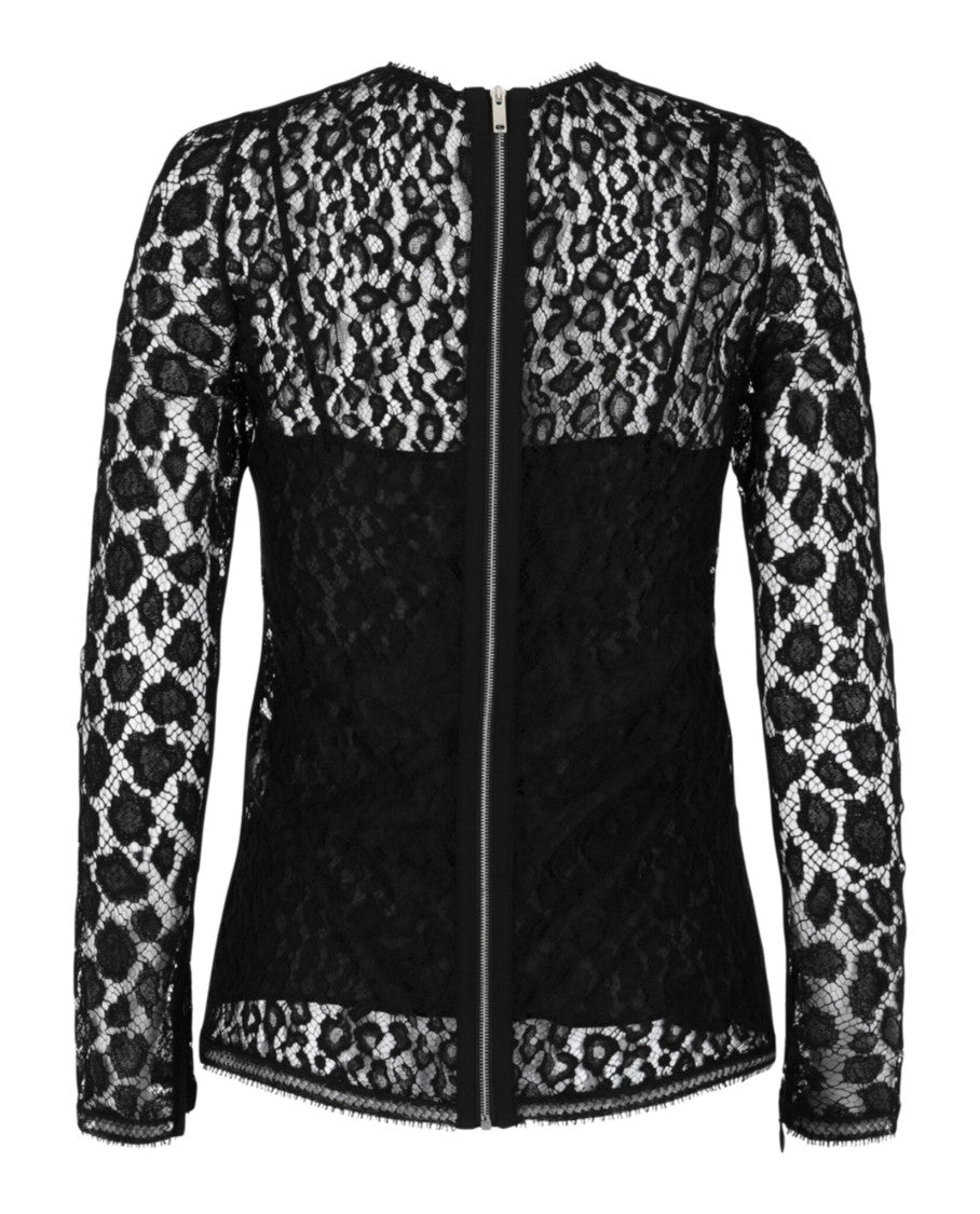 Givenchy Lace Patterned Blouse