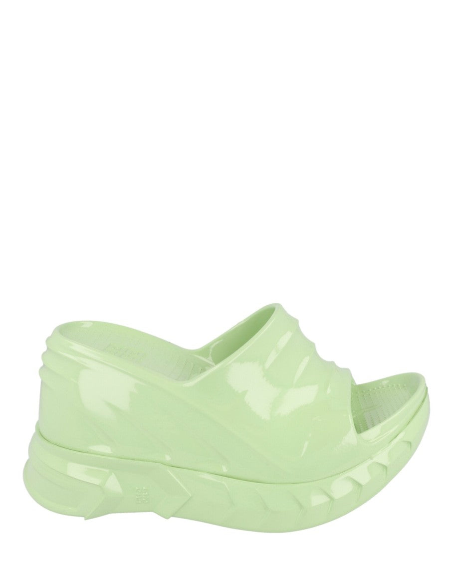 Givenchy Marshmallow Wedge Slides