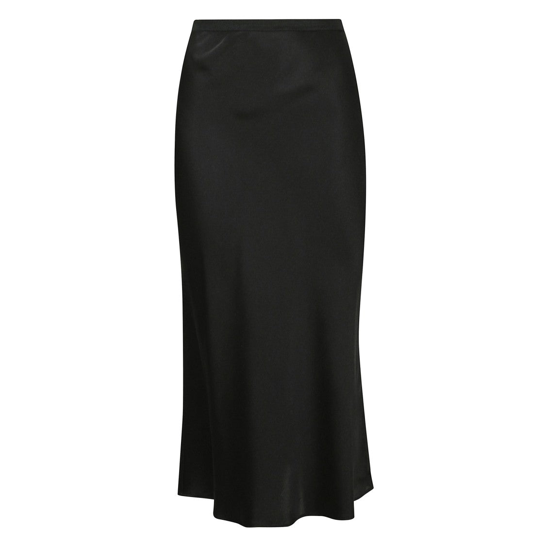 Anine Bing Fluid Silk Maxi Skirt With High Waist