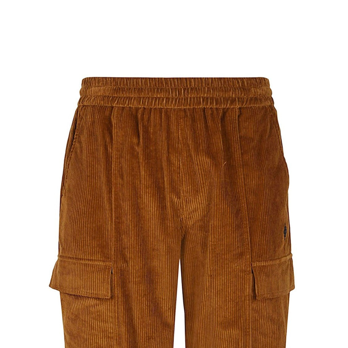 Marcelo Burlon Brown Velvet Pants