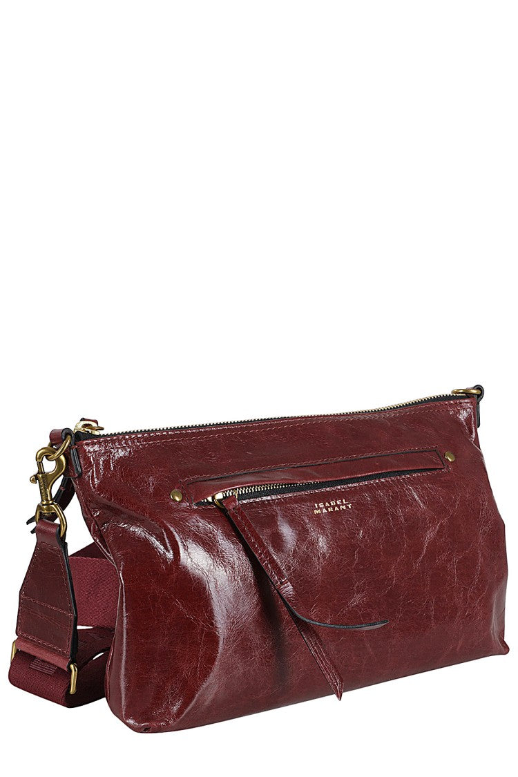 Isabel Marant Nessah Calfskin Adjustable Strap Shoulder Bag