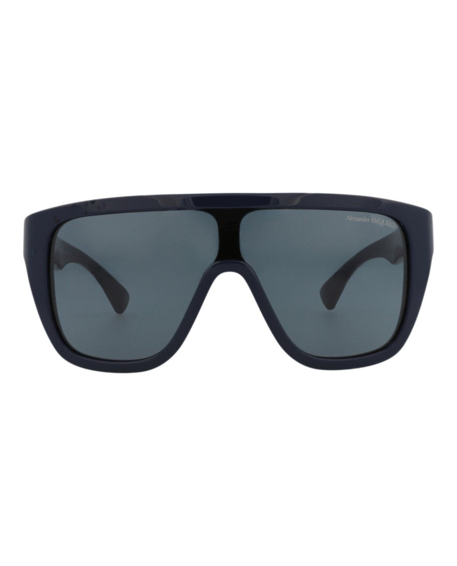 Alexander Mcqueen Shield-Frame Recycled Acetate Sunglasses