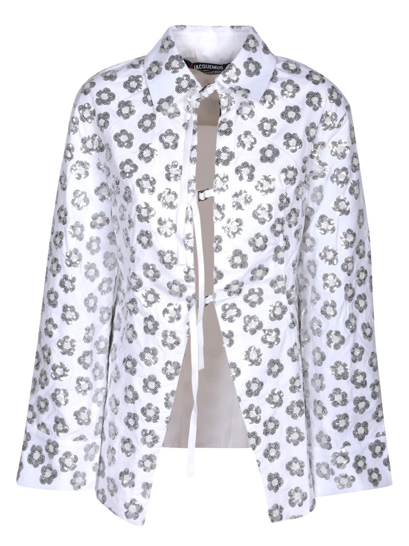 Jacquemus Embroidered Ribbon Shirt