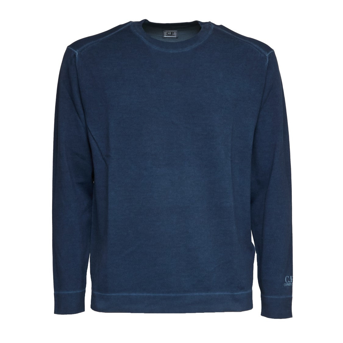 C.P. Company Cotton Crepe Double Crewneck Sweatshirt