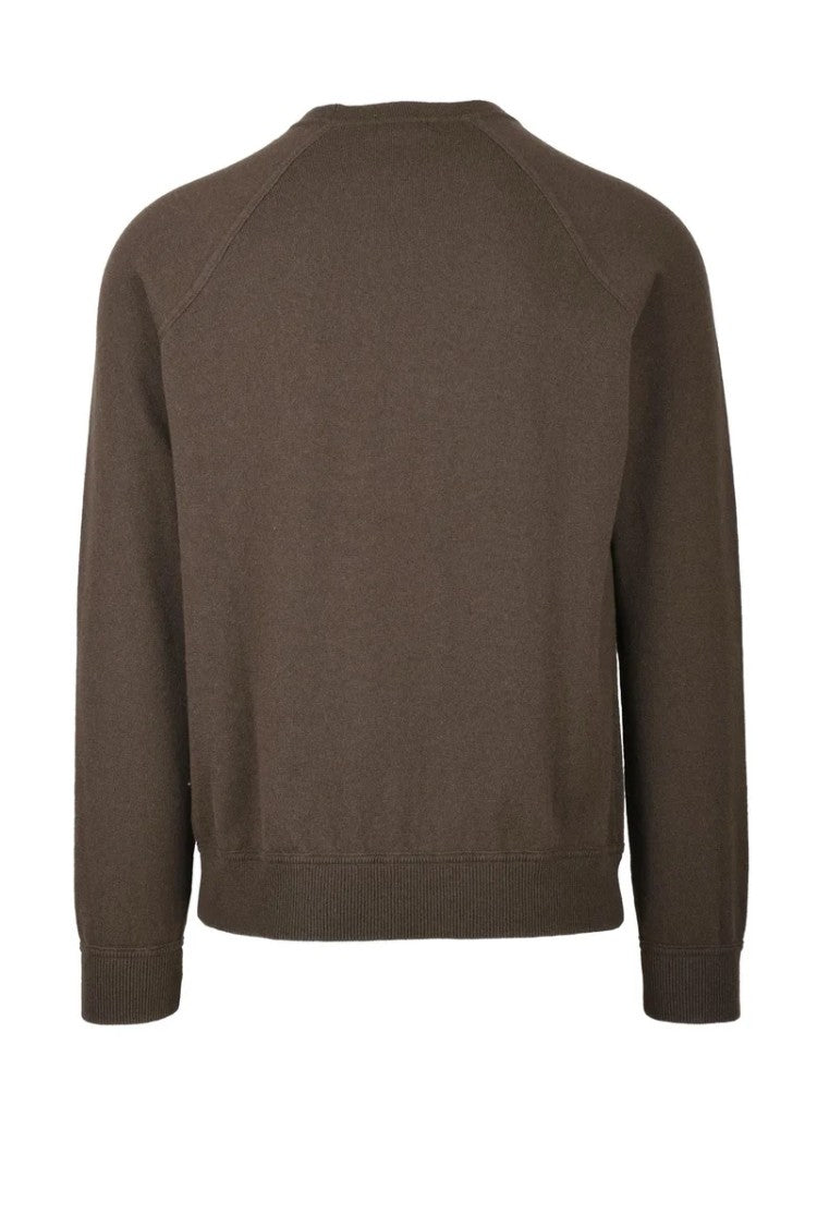 Malo Cashmere Pullover Sweater - Brown