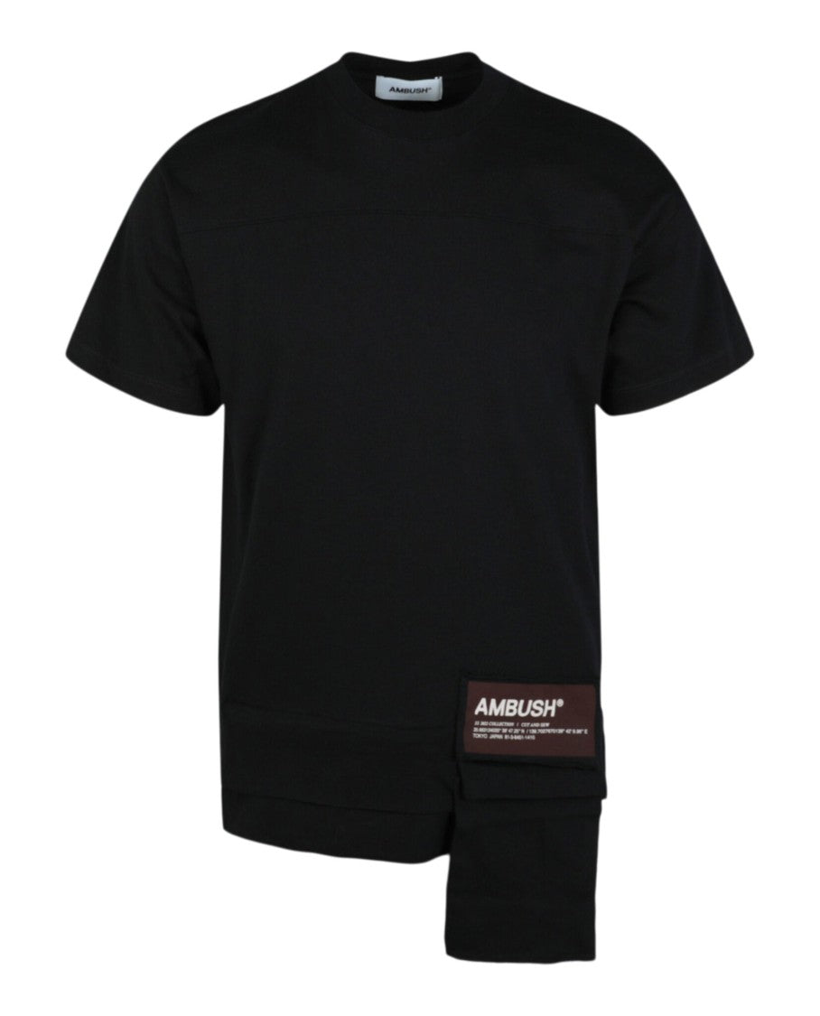Ambush Loose Fit Crewneck T-Shirt With Packable Belt Bag Feature