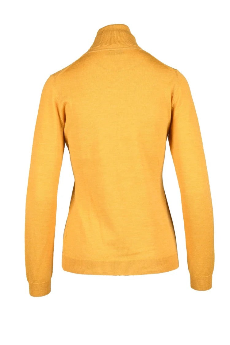 Ballantyne High Neck Sweater - Yellow