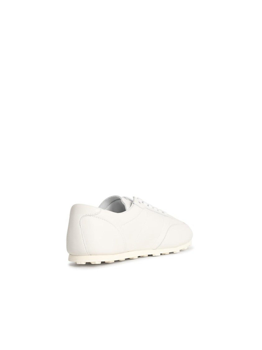 Marni White Leather Sneakers