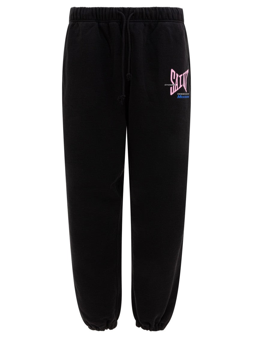 Saint Mxxxxxx Relaxed Fit Black Trousers