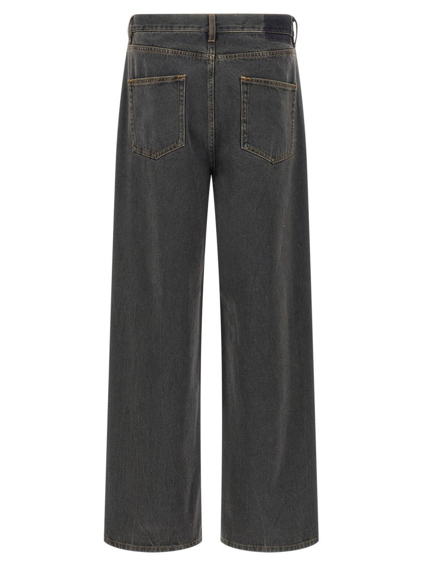 Golden Goose Tailored Grey Trousers With Minimalist Design