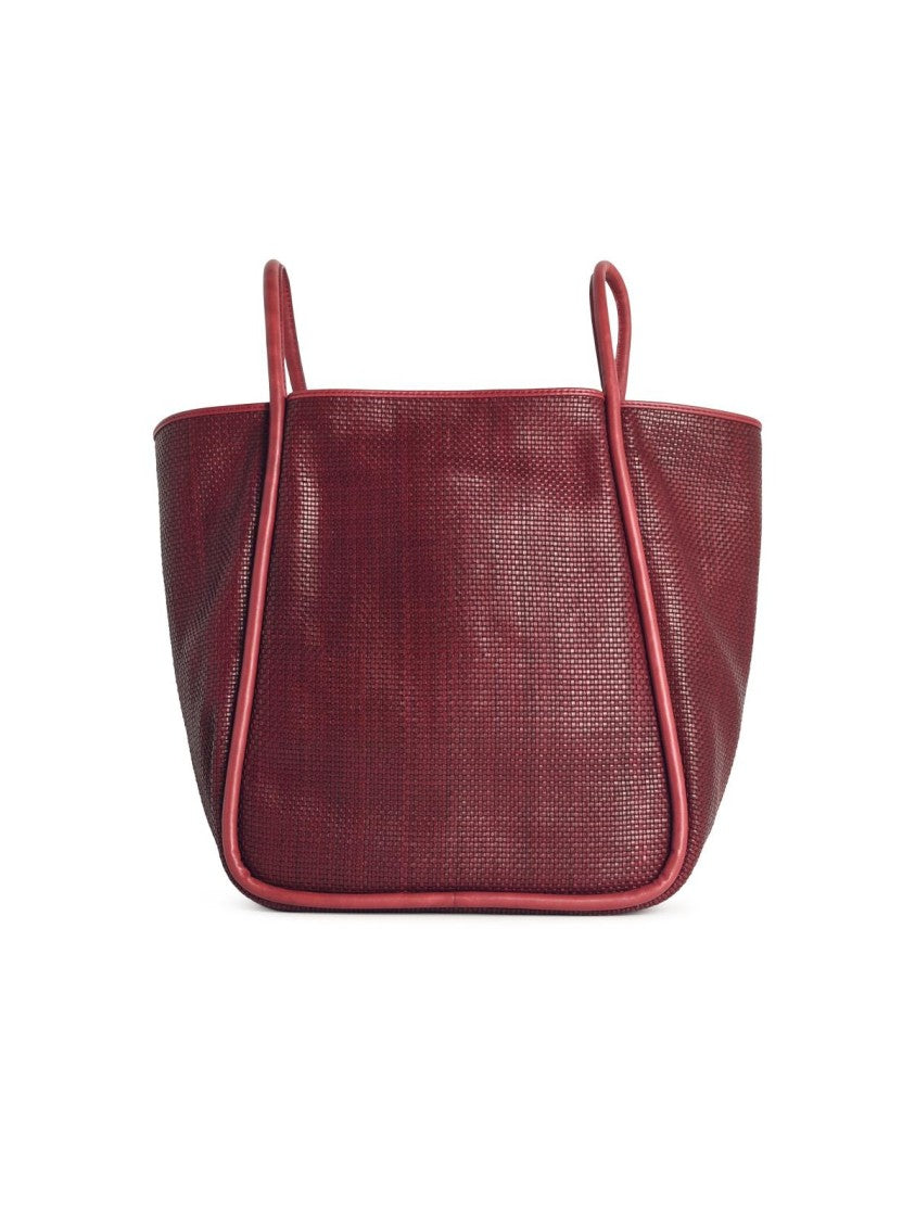 Dragon Diffusion 'Ana' Brown Leather Bordo Bag