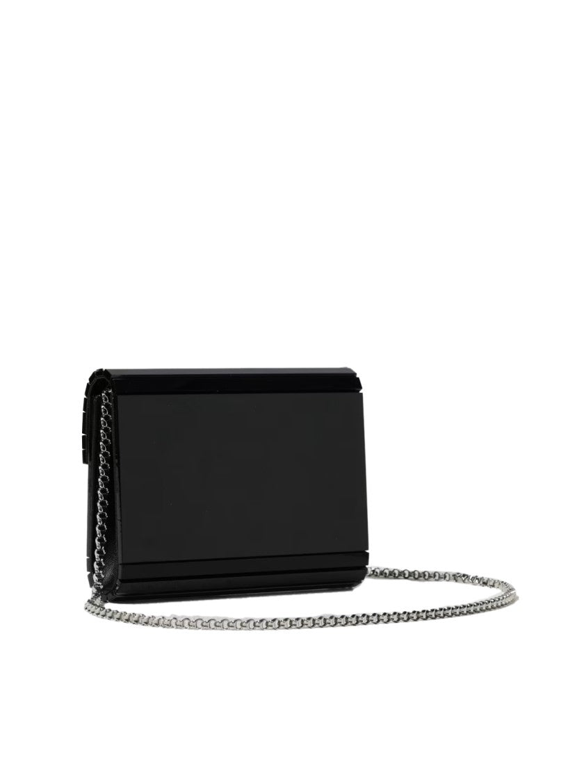 Jimmy Choo Candy Logo Clutch Shoulder Bag
