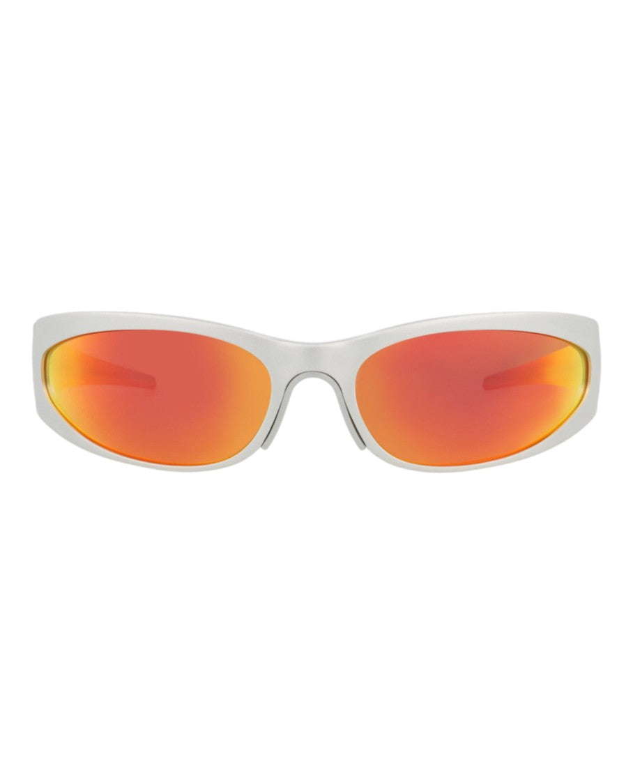 Balenciaga Shield-Frame Alluminium Sunglasses
