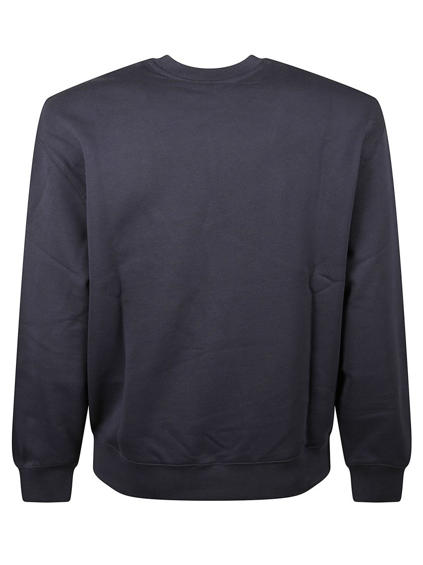 Maison Kitsuné Deep Blue Left Chest Sweatshirt