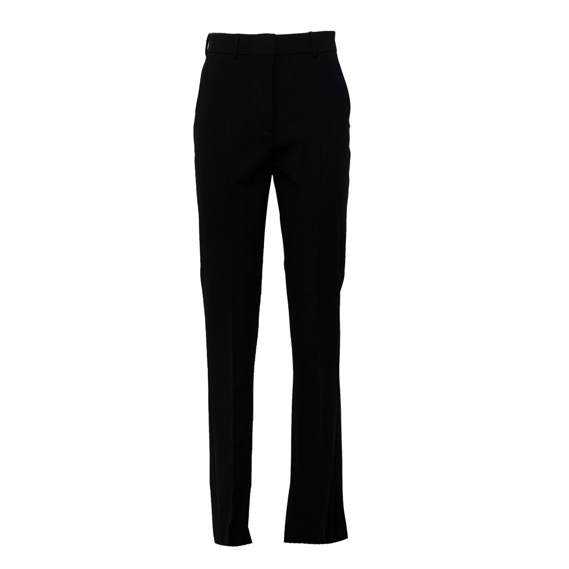 Sportmax Febe Fitted Wool-Blend Flare Pants