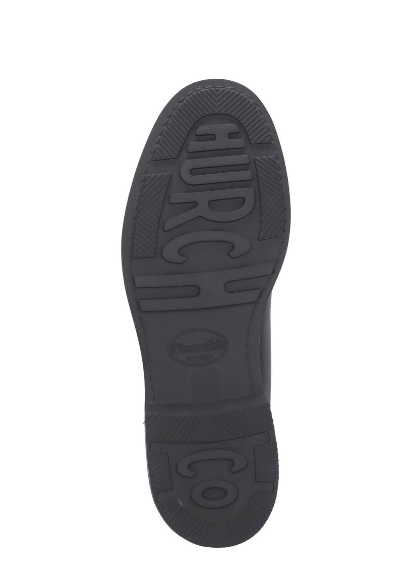 Church's Black Smooth Leather Ankle Boots