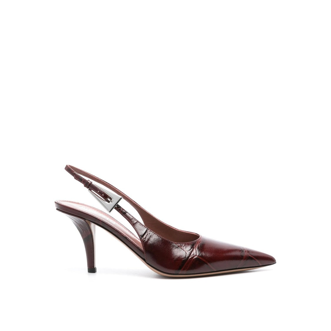 Paris Texas Jessica Leather Slingback Pumps